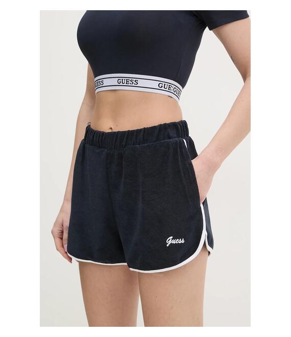 Σορτς Guess ASTER χρώμα: ναυτικό μπλε, V5GD01 KCQV1