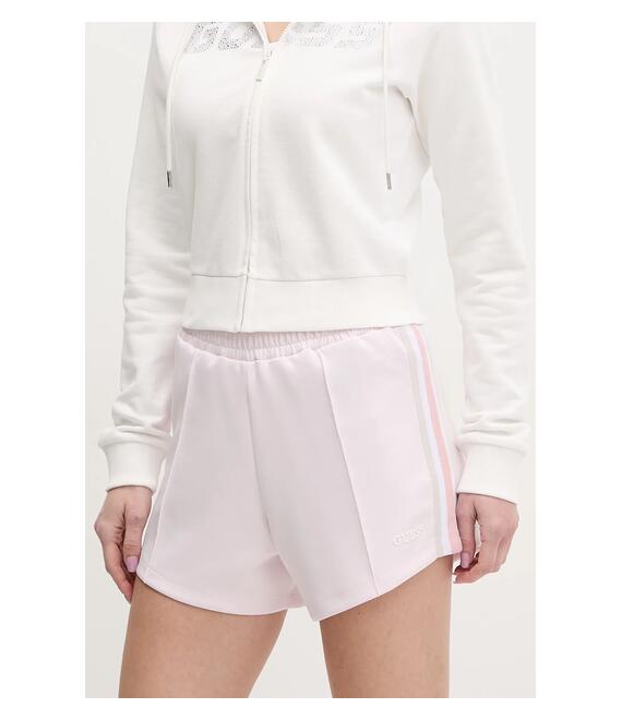Σορτς Guess YARROW χρώμα: ροζ, V5GD14 KCRU2