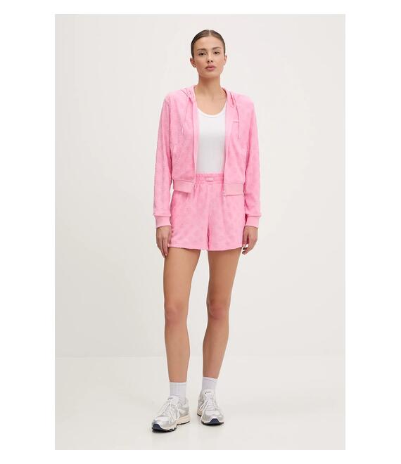 Σορτς Guess PEONY χρώμα: ροζ, V5GD16 KCT02