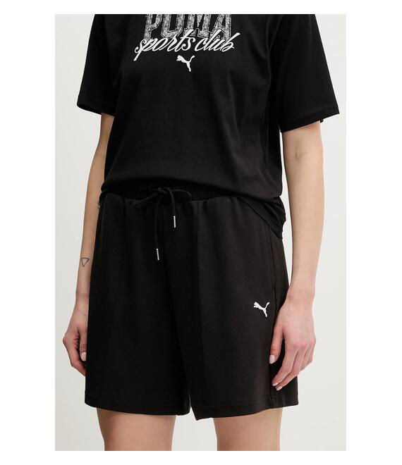 Σορτς Puma χρώμα: μαύρο, 629775