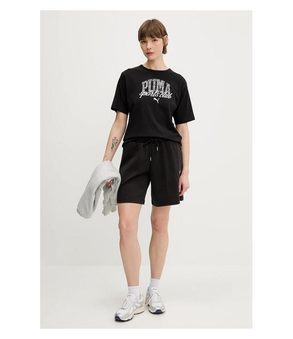Σορτς Puma χρώμα: μαύρο, 629775