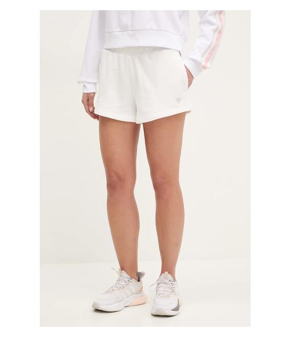 Βαμβακερό σορτσάκι Guess PRIMULA χρώμα: άσπρο, V5GD07 KCRP0