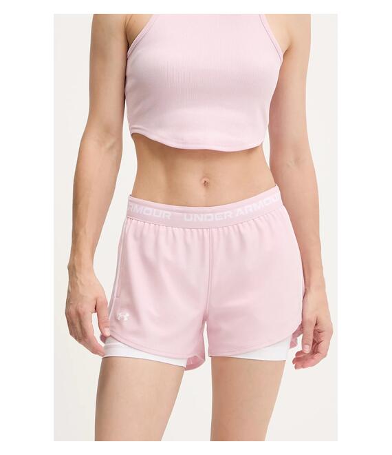 Σορτς προπόνησης Under Armour Tech Play χρώμα: ροζ, 1389895