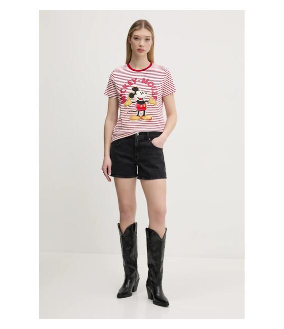 Τζιν σορτς Abercrombie & Fitch χρώμα: μαύρο, KI149-5123