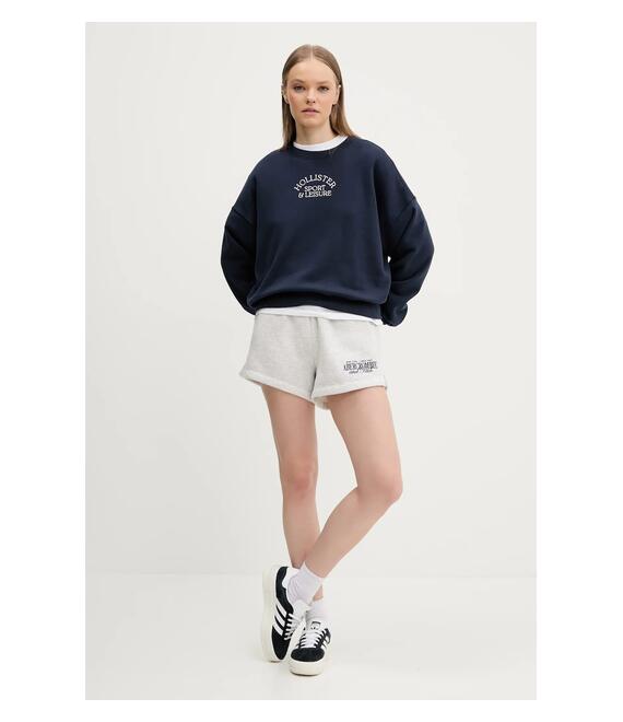 Σορτς Abercrombie & Fitch χρώμα: γκρι, KI186-5045