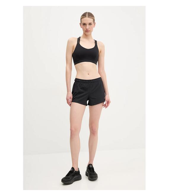 Σορτς τρεξίματος New Balance χρώμα: μαύρο, WS41286BK