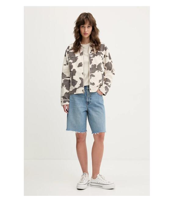 Τζιν σορτς Abercrombie & Fitch χρώμα: μπλε, KI149-5122