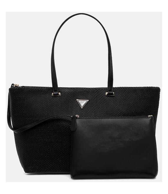 Τσάντα Guess PHAEDRA χρώμα: μαύρο, HWWG96 38230