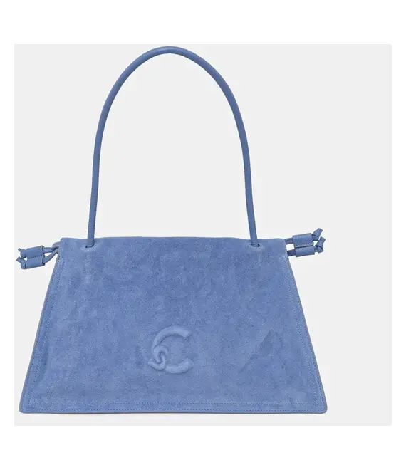 Τσάντα σουέτ Coccinelle COCCINELLEDULSE SUEDE χρώμα: μοβ, SS6 13 01 01