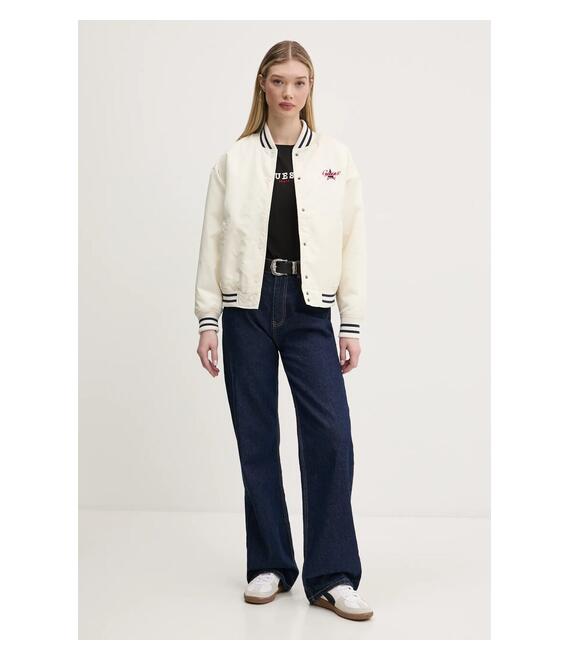 Μπλουζάκι Guess Jeans χρώμα: μαύρο, W5RI54 J1314