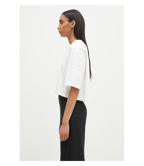 Μπλουζάκι adidas Originals Essential χρώμα: άσπρο, JJ3385
