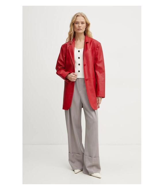 Top Twinset χρώμα: μπεζ, 251TP3492