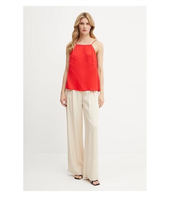 Top Twinset χρώμα: κόκκινο, 251TT2192