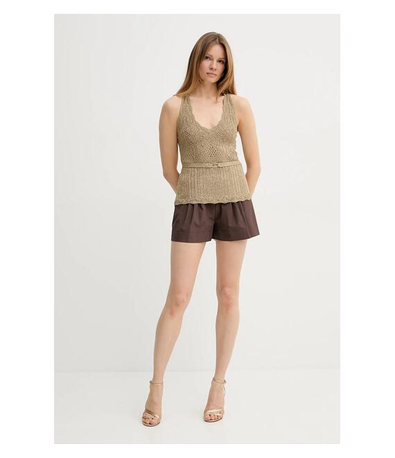 Top Twinset χρώμα: πράσινο, 251TT3195