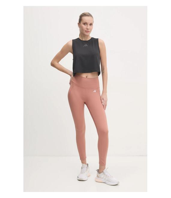 Τοπ προπόνησης adidas Performance χρώμα: μαύρο, JJ3501