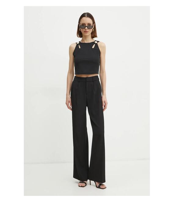 Μπλουζάκι Guess χρώμα: μαύρο, W5RP13 KAQL2