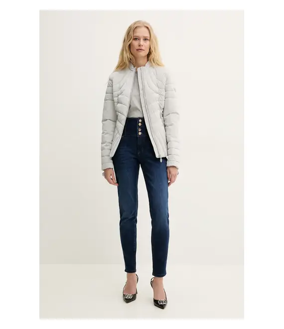 Μπλουζάκι Guess χρώμα: γκρι, W5RI04 I3Z14