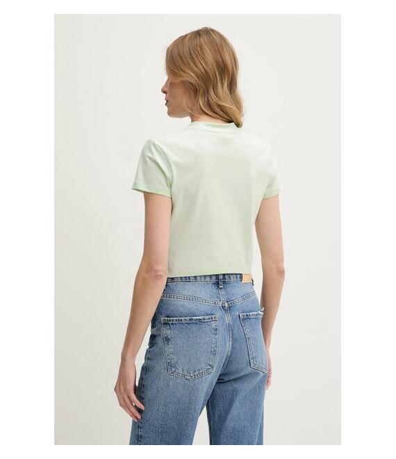 Μπλουζάκι Guess COLETTE χρώμα: τιρκουάζ, V4YI20 KCDH1
