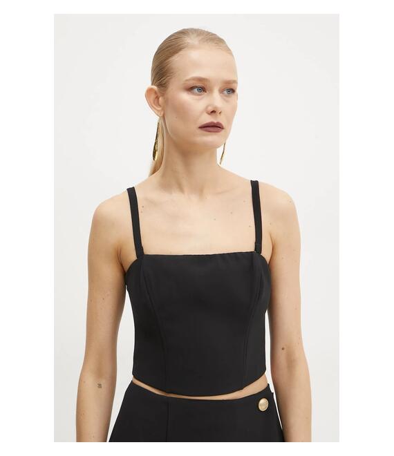 Top Guess RAISSA χρώμα: μαύρο, W5RH26 WGLO2