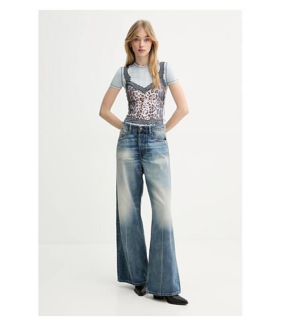 Μπλουζάκι Diesel T-ILENI TANK TOP χρώμα: μπλε, A16603.0CLBP