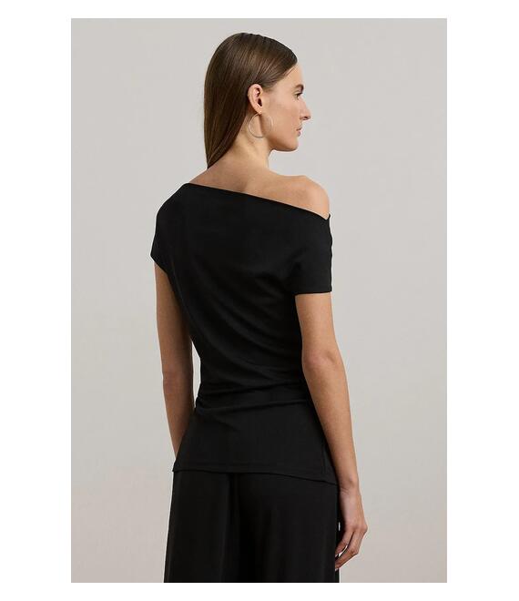 Μπλουζάκι Lauren Ralph Lauren χρώμα: μαύρο, 200963913