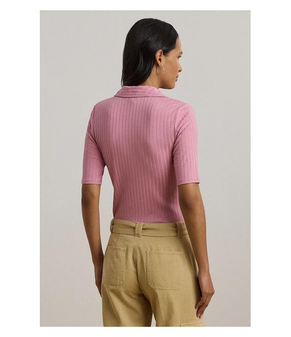 Μπλουζάκι Lauren Ralph Lauren χρώμα: ροζ, 200963914