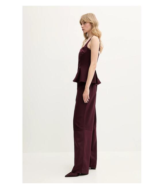 Top Stine Goya χρώμα: μπορντό, SG-SS25-T052-2330