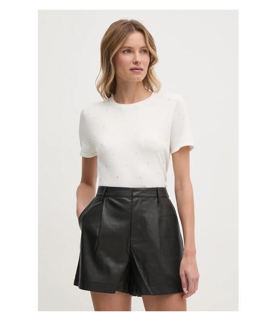 Μπλουζάκι Dkny χρώμα: μπεζ, DJ4R0437