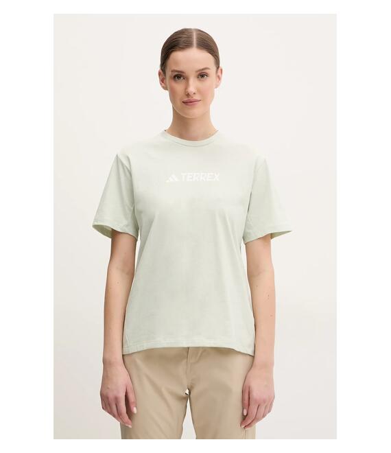 Μπλουζάκι adidas TERREX χρώμα: πράσινο, JF9133