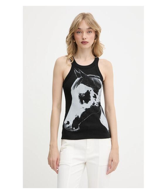 Top Pinko REIMAGINE by Patrick Mcdowell χρώμα: μαύρο, 105247 A2KT