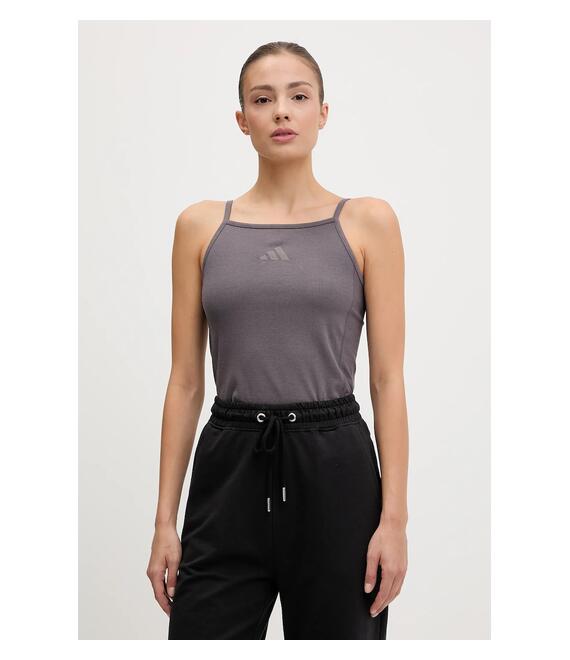 Top adidas ALL SZN RIB χρώμα: μοβ, JJ1223