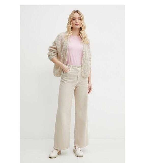 Μπλουζάκι Weekend Max Mara χρώμα: ροζ, 2515971011600
