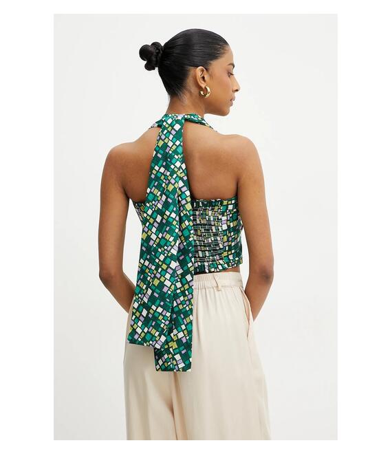 Μπλουζάκι Weekend Max Mara χρώμα: πράσινο, 2515161026600