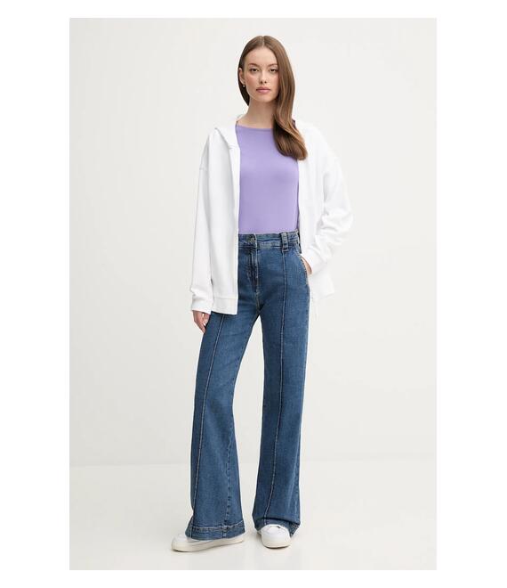 Μπλουζάκι United Colors of Benetton χρώμα: μοβ, 3FJHD109K