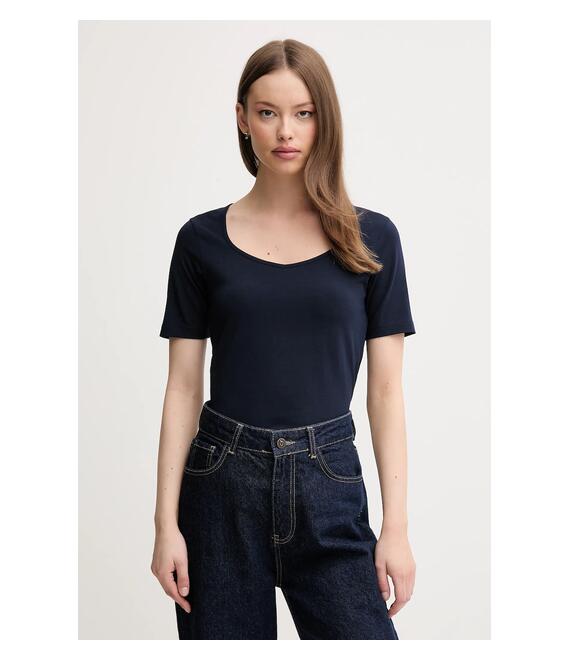 Μπλουζάκι United Colors of Benetton χρώμα: ναυτικό μπλε, 3FJHD401P