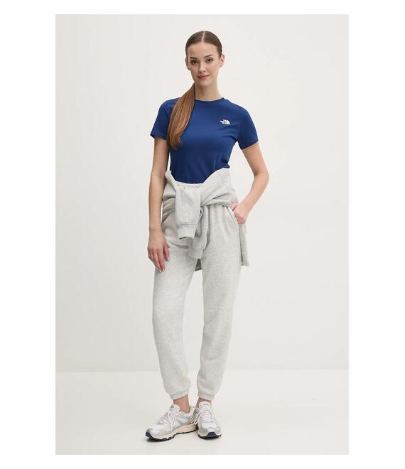 Μπλουζάκι The North Face Simple Dome χρώμα: ναυτικό μπλε, NF0A87NHD1R1