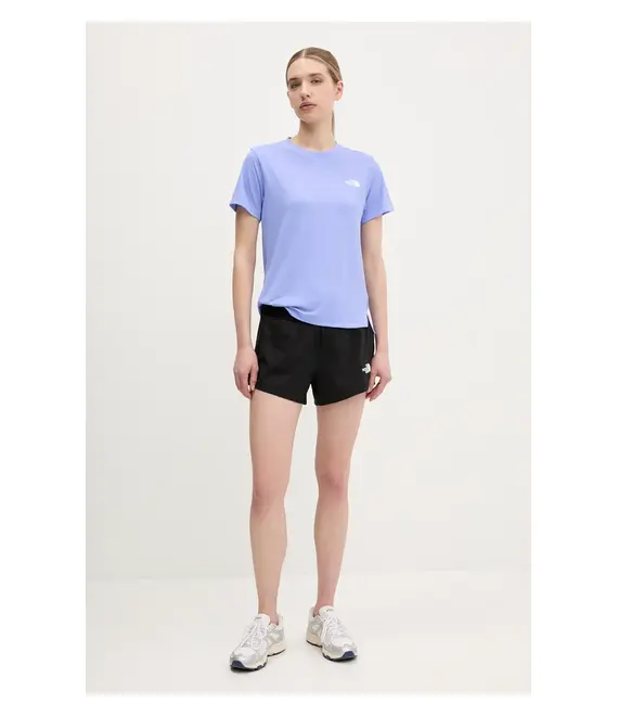 Αθλητικό μπλουζάκι The North Face Flex χρώμα: μοβ, NF0A8BQE0YI1