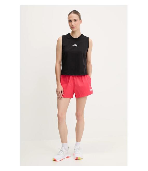 Βαμβακερό τοπ The North Face Never Stop Relaxed χρώμα: μαύρο, NF0A8C3EJK31