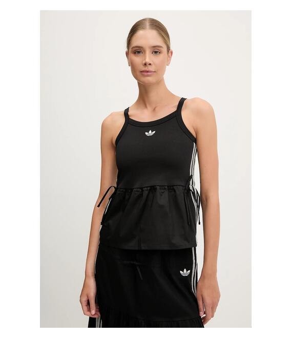 Top adidas Originals Top χρώμα: μαύρο, KC0764