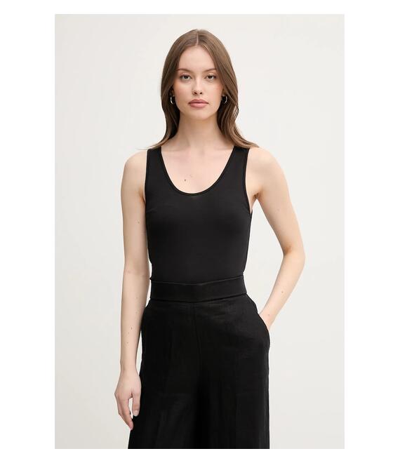 Top United Colors of Benetton χρώμα: μαύρο, 3OVL1H00C