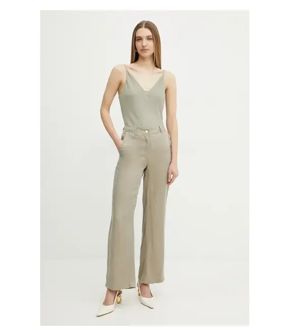 Μπλουζάκι Guess CAROLINE χρώμα: πράσινο, W5GH58 WGLD2