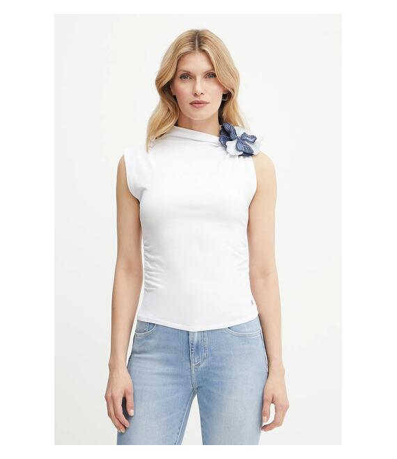 Top Guess ARIANE χρώμα: άσπρο, W5GP32 J1314