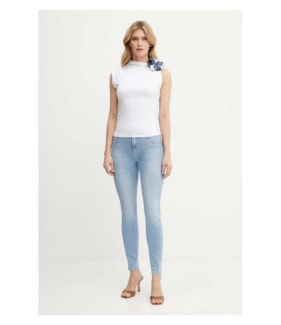 Top Guess ARIANE χρώμα: άσπρο, W5GP32 J1314