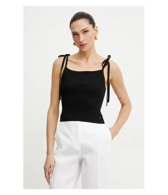 Top Guess SAGE χρώμα: μαύρο, W5GR41 Z3C71