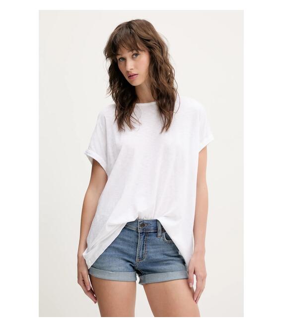 Μπλουζάκι Superdry χρώμα: άσπρο, W1011647A-01C