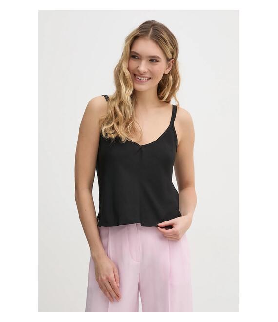 Μπλουζάκι Dkny χρώμα: μαύρο, DJ4W2038