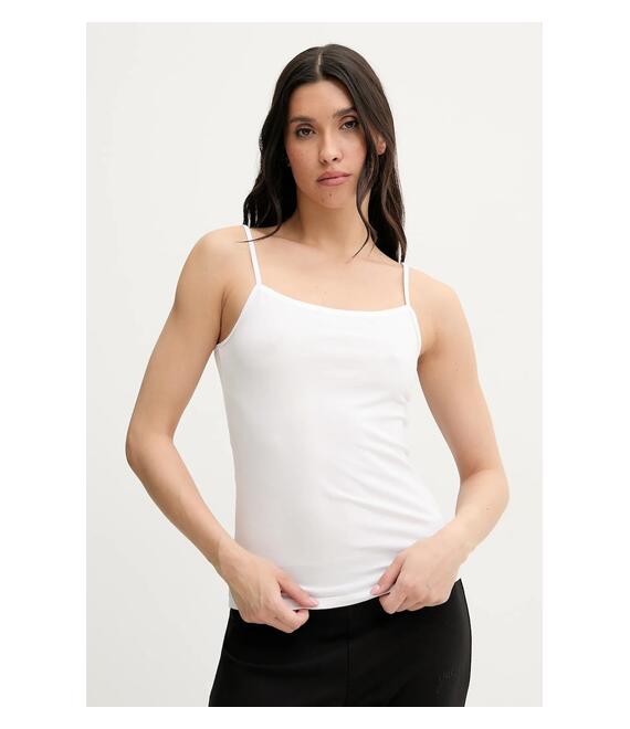 Top Tommy Hilfiger 2-pack χρώμα: μπεζ, UW0UW05957