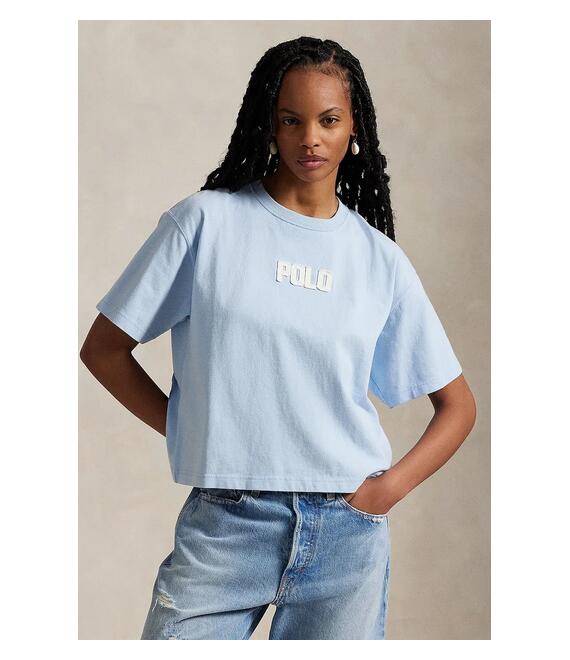 Βαμβακερό μπλουζάκι Polo Ralph Lauren χρώμα: μπλε, 211965119