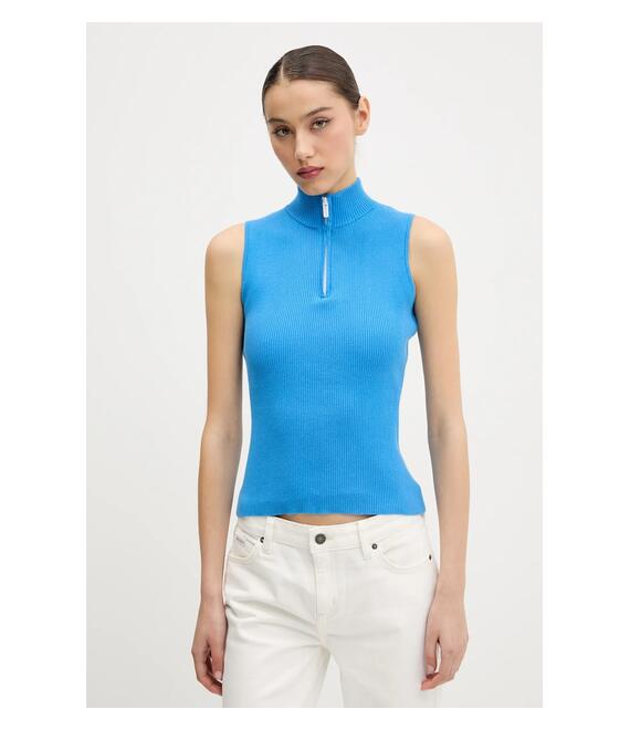 Top Karl Lagerfeld Jeans χρώμα: μπλε, A2W18001