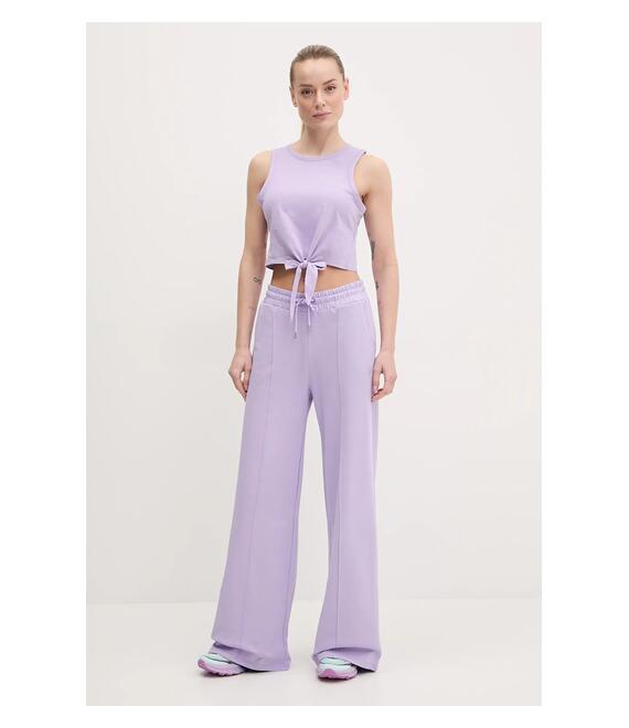 Βαμβακερό τοπ Guess PRIMULA χρώμα: μοβ, V5GI01 I3Z14